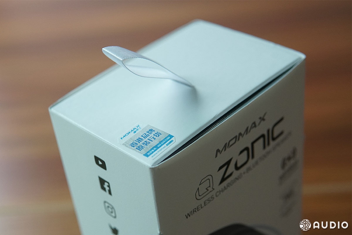 Momax摩米士QZONIC无线充电蓝牙音箱开箱：支持TWS连接和Qi无线充电-我爱音频网