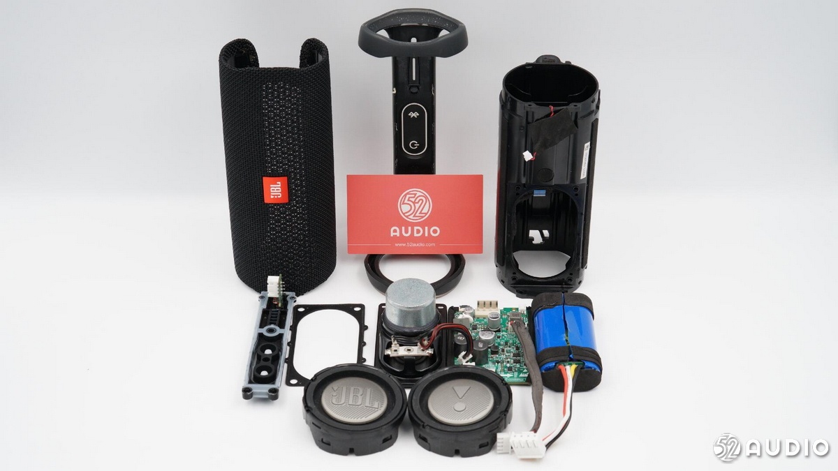 拆解报告:JBL FLIP5 音乐万花筒蓝牙音箱
