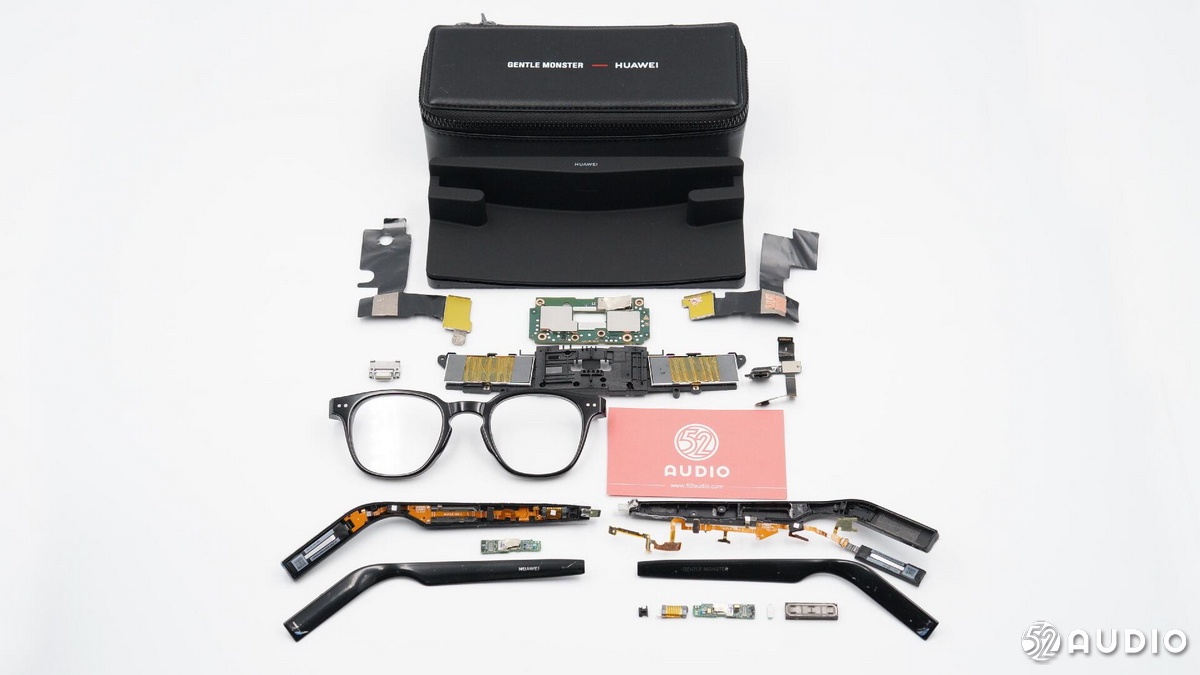 拆解报告:华为 HUAWEI X GENTLE MONSTER Eyewear II智能眼镜