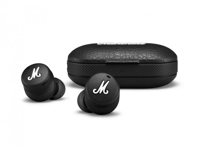 Marshall马歇尔发布首款TWS真无线耳机，经典配色和皮质纹理，售价1399元-我爱音频网