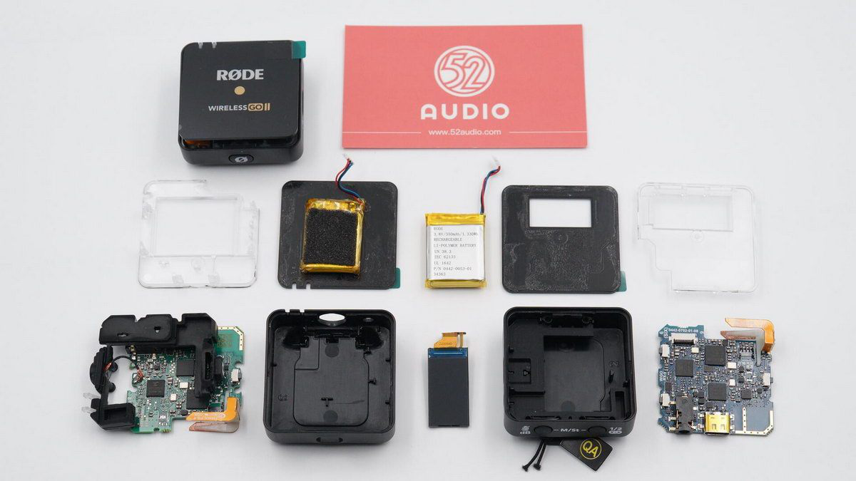 拆解报告:RODE罗德Wireless GO II 双通道无线麦克风