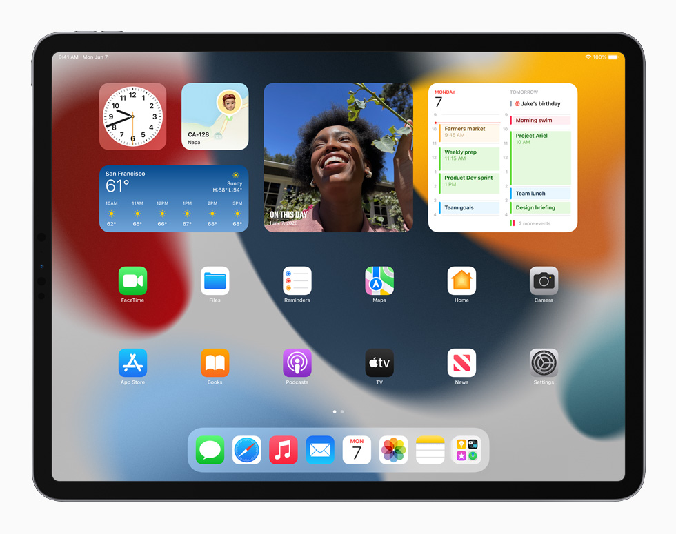 Apple 预览了 iPadOS 15 提高生产力的新功能
