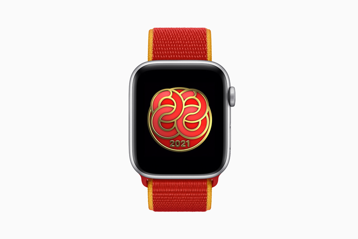 获取新的徽章和专属信息贴纸，苹果Apple Watch健身记录挑战2021开启-我爱音频网