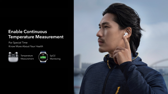 全球首发TWS测温，荣耀Earbuds 3 Pro再次拓展智能穿戴健康应用边界